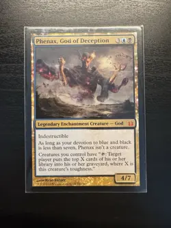 Magic: The Gathering - Phenax, God of Deception, Mythic Creature God - Excellent - Image 1