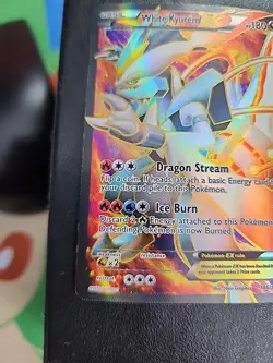 Pokemon White Kyurem EX Holo Ultra Rare Card Boundaries Crossed 146/149 LP-mp - Image 3