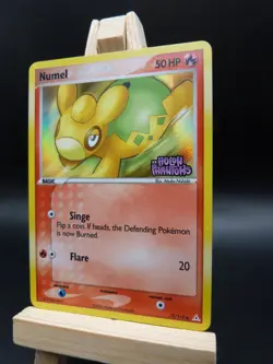 Pokemon Reverse Foil Card : Numel 72/110 ( Ex Holon Phantoms) - Image 3