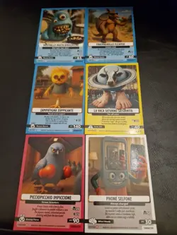 Panini Skifidol Italian Brainrot TCG 6 Card Bundle - Image 1