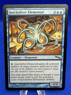 Quicksilver Elemental #47/306 | Mirrodin | NM | MTG - Image 1