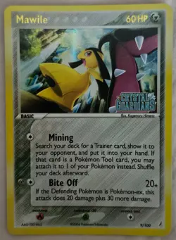 Pokemon Card - Mawile Reverse Holo Stamped - 9/100 - Crystal Guardians - 2006 - Image 1