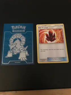 Fire Crystal Trainer 173/214 SM Unbroken Bonds Pokemon Card - Mint - Image 1