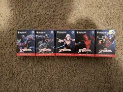 Magic: The Gathering Marvel Spider-Man Welcome Decks Set of 5 Starter Exclusive - Image 1