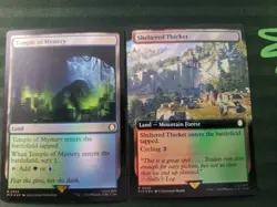 4 Foil Lands PIP: Hinterland Harbor + Temple of Epiphany + Temple of Mystery +1 - Image 2