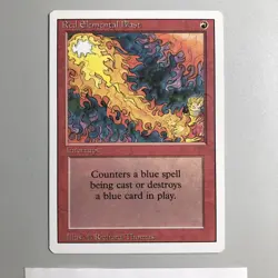 Red Elemental Blast - Revised Edition Mtg Tcg - Image 2
