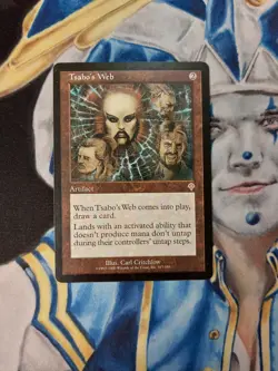 Tsabo's Web MTG Invasion Rare Artifact Moderately Played x1 TW3 - Image 1