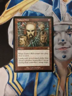 Tsabo's Web MTG Invasion Rare Artifact Moderately Played x1 TW3 - Image 2