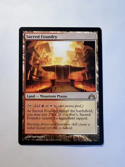 Sacred Foundry - MTG Gatecrash - NM - Image 1