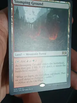 Magic: The Gathering Stomping Ground Ravnica Allegiance Regular NM - Image 3