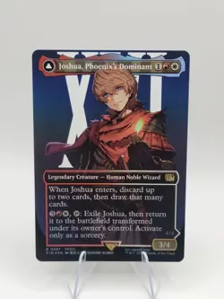 Joshua, Phoenix's Dominant (Borderless) Final Fantasy Foil - Image 1