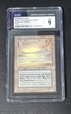 Underground Sea (CE) Collector's Edition Regular Graded CGC 9 Mint Magic MTG - Image 1