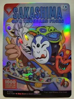 Sakashima Of A Thousand Faces Foil Secret L'air NM ENG MTG - Image 1