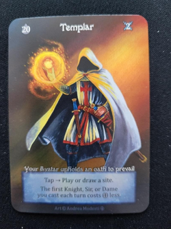 TEMPLAR Avatar FOIL Arthurian Legends - SORCERY TCG - Image 1