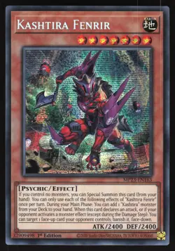 Kashtira Fenrir - MP23-EN163 - Prismatic Secret Rare - 1st Edition Yugioh - Image 1