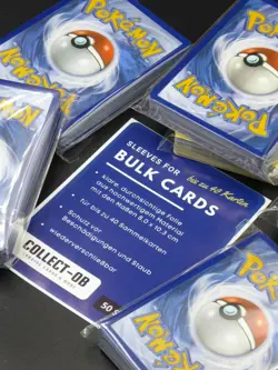 100x BULK Sleeve Pokemon Yugioh Meta TCG Cards "Schutzhullen" Folien Karten Case - Image 1