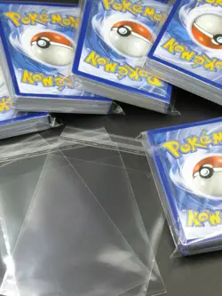100x BULK Sleeve Pokemon Yugioh Meta TCG Cards "Schutzhullen" Folien Karten Case - Image 4