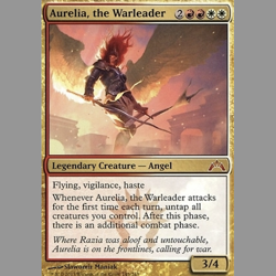 MTG Aurelia the Warleader Gatecrash - Near Mint - Image 1