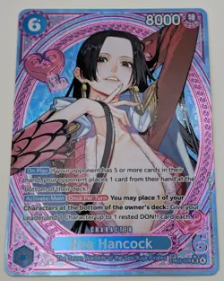 Extra Booster: One Piece Heroines Edition Super Rare Boa Hancock SP EB03-026 - Image 2