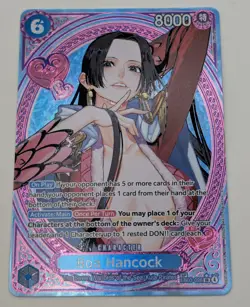 Extra Booster: One Piece Heroines Edition Super Rare Boa Hancock SP EB03-026 - Image 3