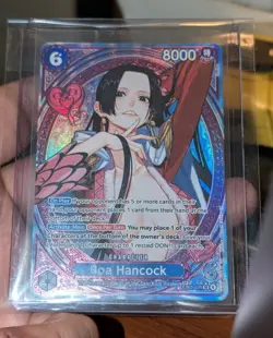 Extra Booster: One Piece Heroines Edition Super Rare Boa Hancock SP EB03-026 - Image 5