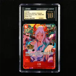 CGC 10 PRISTINE 2025 One Piece CHN Yamato EB02-006 SR - Image 1