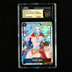 CGC 10 Pristine 2025 One Piece CHN Nefeltari Vivi OP05-086 R - Image 2