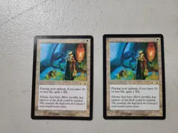 2x Magic the Gathering MTG Convalescence (5) Exodus LP Free Shipping - Image 1
