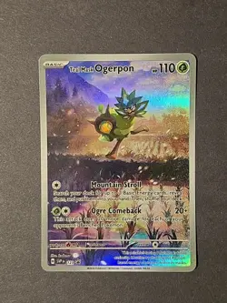 Teal Mask Ogerpon 123 Sv: Scarlet & Violet Promo Cards Holo - Image 1