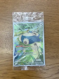 Pokemon Card Snorlax SVP 051 Scarlet & Violet 151 BLACK STAR PROMO NM Sealed - Image 1