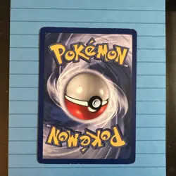 Machop Pokemon Card - #52/102 - Base Set First Edition - Image 2