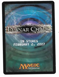 AKROMA ANGEL of FURY Planar Chaos Oversized Promo Magic Card Out-ofPack Quality - Image 2