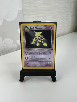 Pokemon Dark Alakazam Holo Rare Card 1/82 Team Rocket Unlimited - Image 1