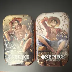 Bandai One Piece Card Game Tin Pack Set Vol.2 [OP-13] Ace Promo Booster English - Image 1