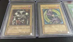 Yu-Gi-Oh Vintage Card Lot Blue Eyes White Dragon/ Dark Magician/ Summon Skull + - Image 4