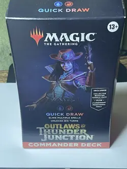Quick Draw Commander Deck Outlaws Of Thunder Junction MTG - Image 1