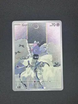 Pokemon Gothita TCG Illustration Rare White Flare Card 124/086 - Image 1