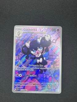 Pokemon TCG White Flare Illustration Rare Card Gothorita 125/086 - Image 1