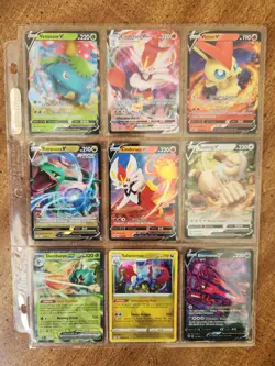 Pokemon Card Binder With 154 Cards (Celebrations)(151) And More - Image 1