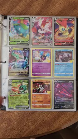 Pokemon Card Binder With 154 Cards (Celebrations)(151) And More - Image 2