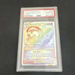Mewtwo VSTAR Secret Rare 079/078 Pokemon GO Holo PSA 10 VSTAR Card - Image 1