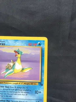 Pokemon Cards: Fossil 1st Edition Rare: Lapras 25/62 - Image 3