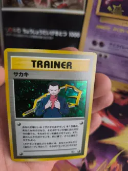 Pokemon Karte Card Giovanni Gym Challenge 1998 Rare Holo Wotc japanese NM - Image 4