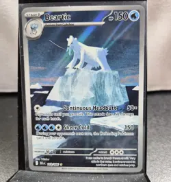 Pokemon Holo Ability Card Lot (5) SV BLK - Reuniclus, Crabominable, Beartic - Image 3