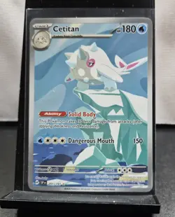 Pokemon Holo Ability Card Lot (5) SV BLK - Reuniclus, Crabominable, Beartic - Image 5