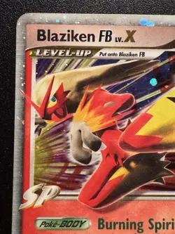 Blaziken FB LV.X 142/147 Platinum Supreme Victors Pokemon Card Holo Foil Rare HP - Image 3