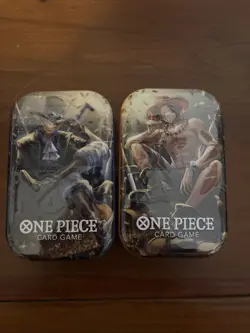One Piece Card Game Tin Pack Set Vol.2 TS-02 OP-13 Lot of 2 Sealed - Image 1