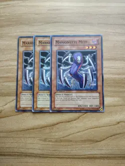 Yu-Gi-Oh! - Marionette Mite 3X - Complete Playset Of Common Cards - Image 1