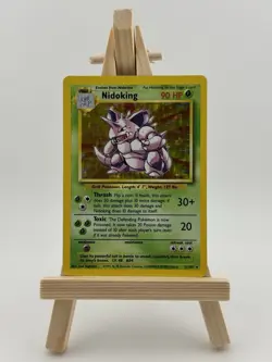 Nidoking - Holo - 11/102 - Base Set Unlimited - Pokemon Card - LP - Image 2