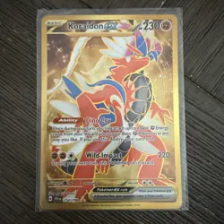 Koraidon EX 254/198 SV01 Hyper Rare Card Near Mint Condition - Image 1